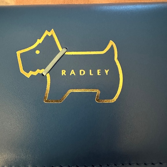 NEW RADLEY OF LONDON LONG HERITAGE WALLET BLUE - Picture 2 of 3